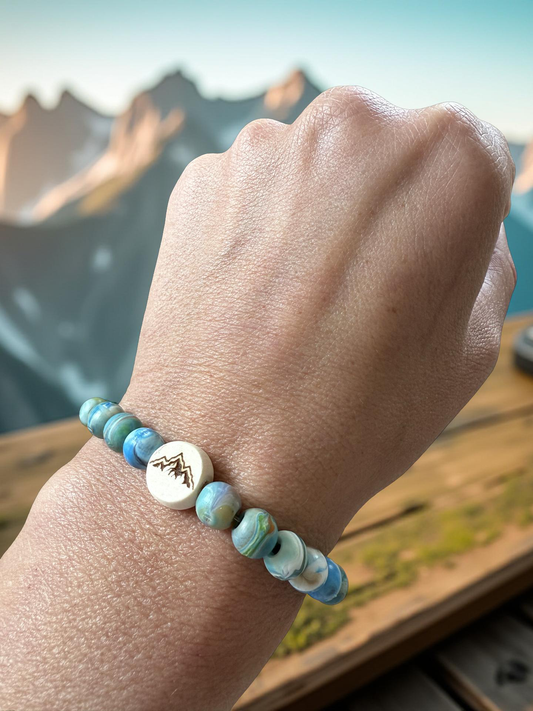 Eco Plastique Recycled Plastic Bead Bracelet