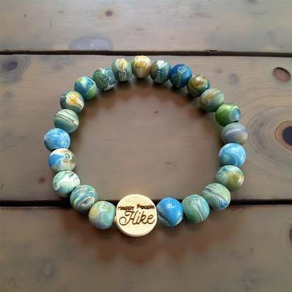 Eco Plastique Recycled Plastic Bead Bracelet