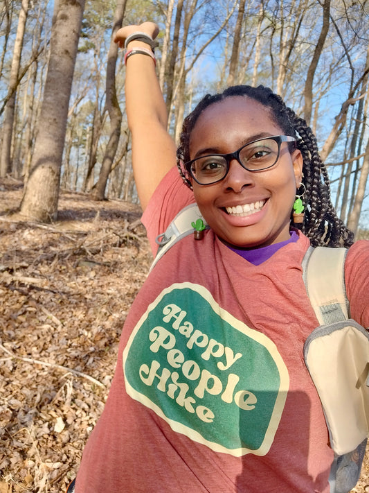 Retro Happy Hiking Tee