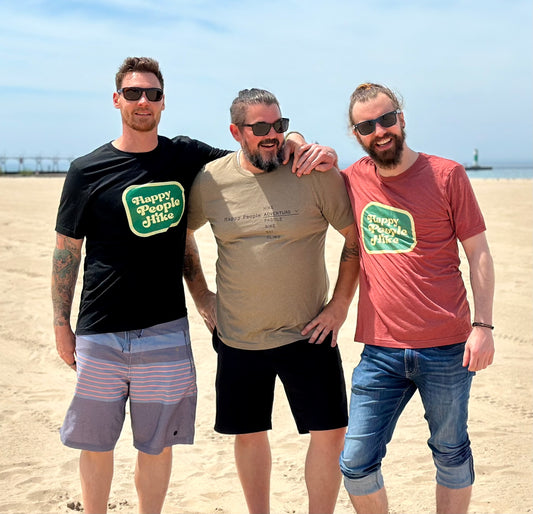 Retro Happy Hiking Tee